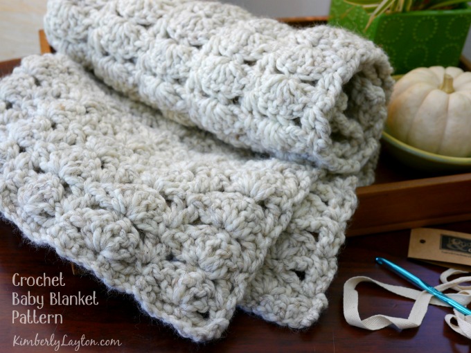 Crochet baby blanket pattern by kimberlylayton com