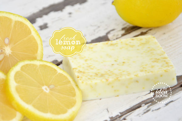 Diy fresh lemon soap