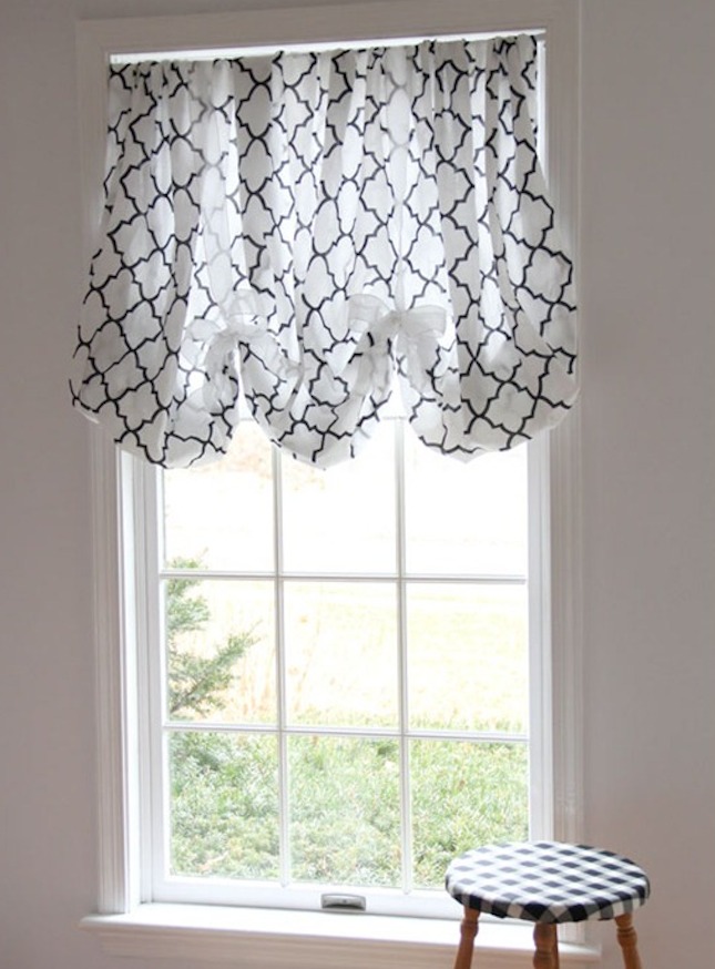 Fitted sheet window shade