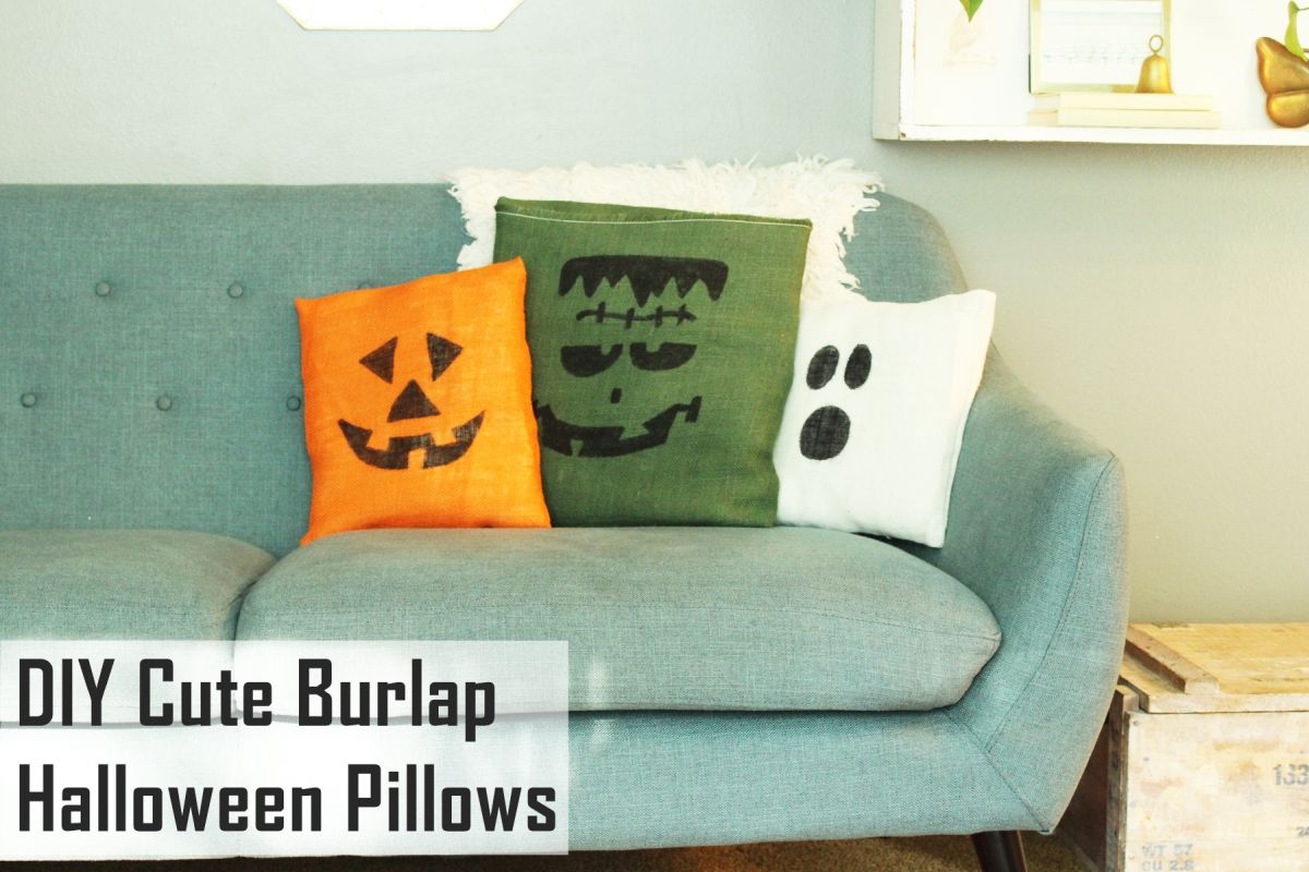 Halloween pillows halloween house decorations