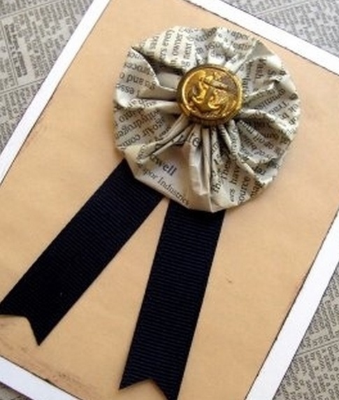 Newspaper award ribbons