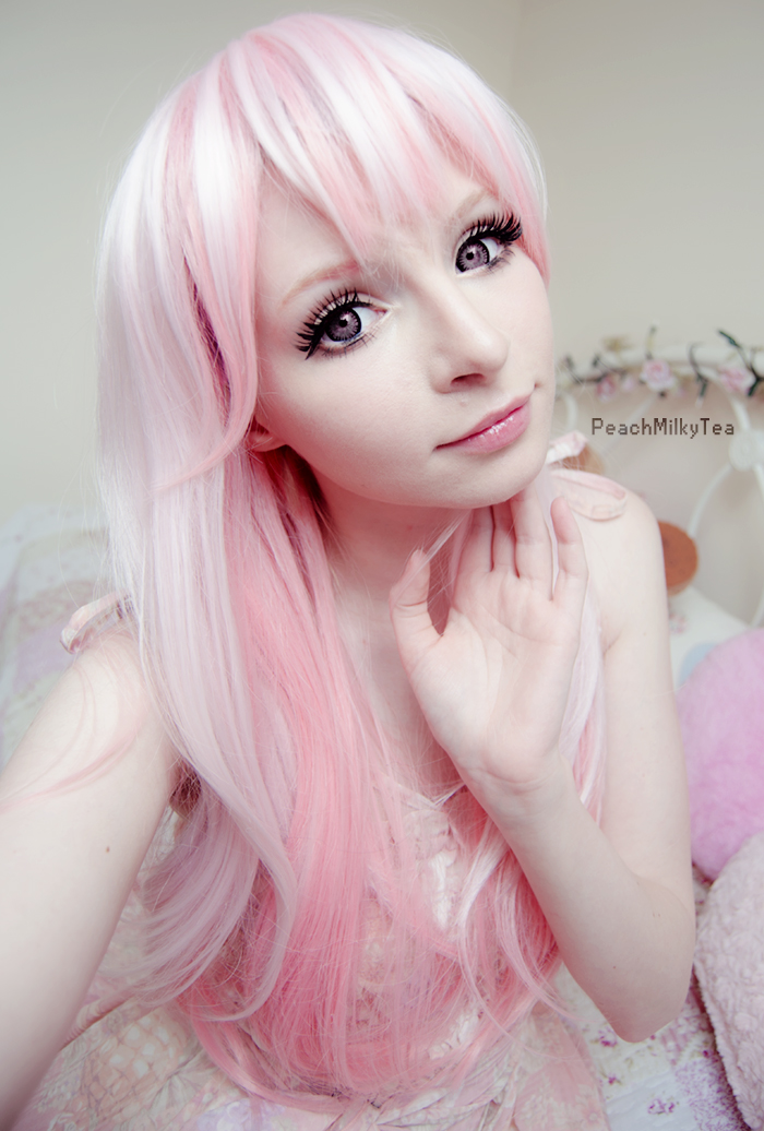Pink Halloween Wig