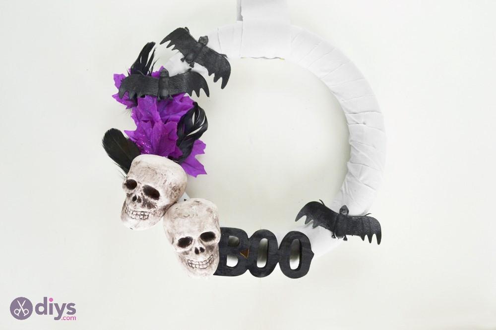 Whimsical wreath halloween craft ideas 
