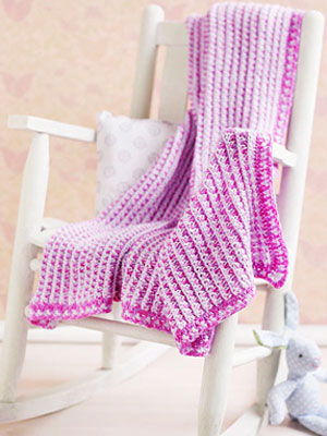 Crochet baby blanket diy