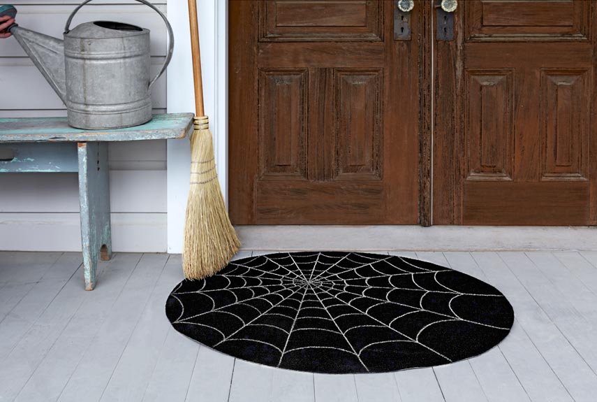 Spider Doormat Halloween House Decor