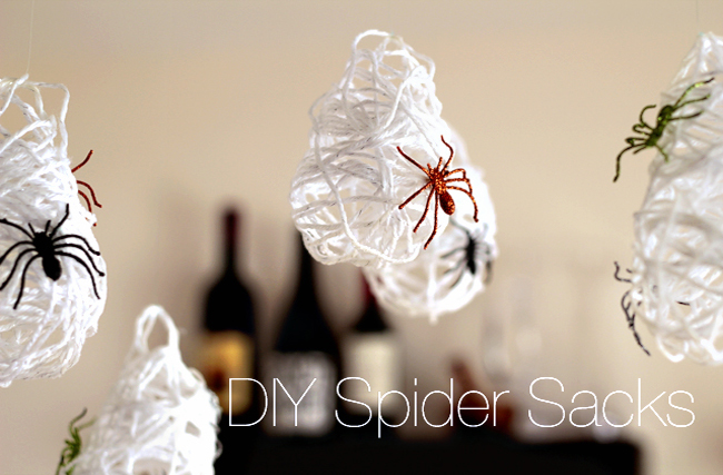Spider Sacks Halloween Decorations
