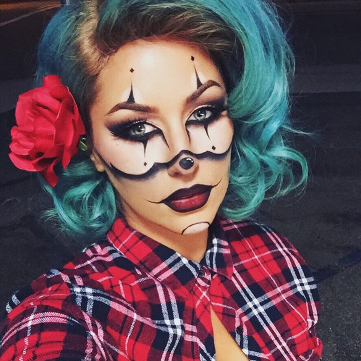 Cool Halloween Makeup: Gangster Clown