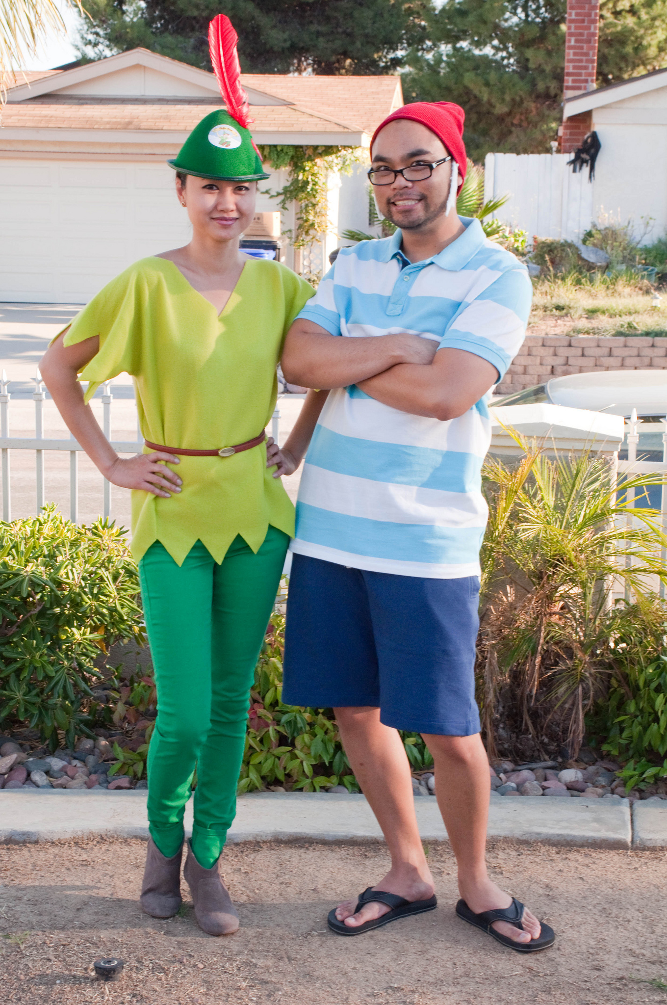 Duo Halloween Costumes - Peter Pan and Mr. Smee