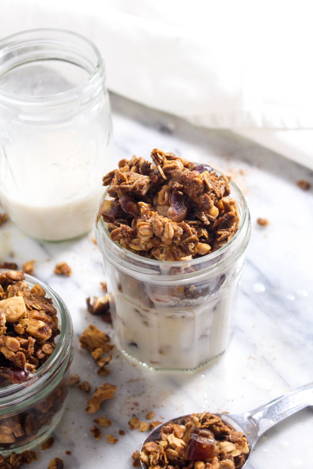 Caramel apple granola for fall