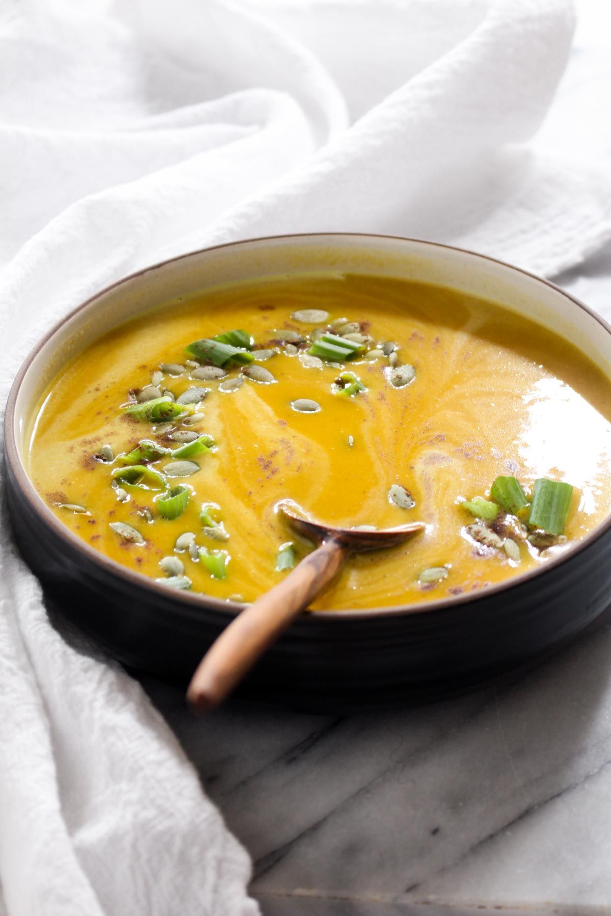 Curry butternut squash soup recipe