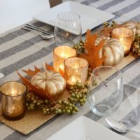 Diy thanksgiving table centerpiece