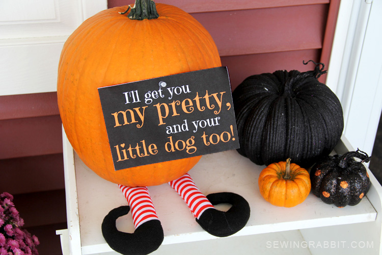 Halloween Witch Decor for Your Porch