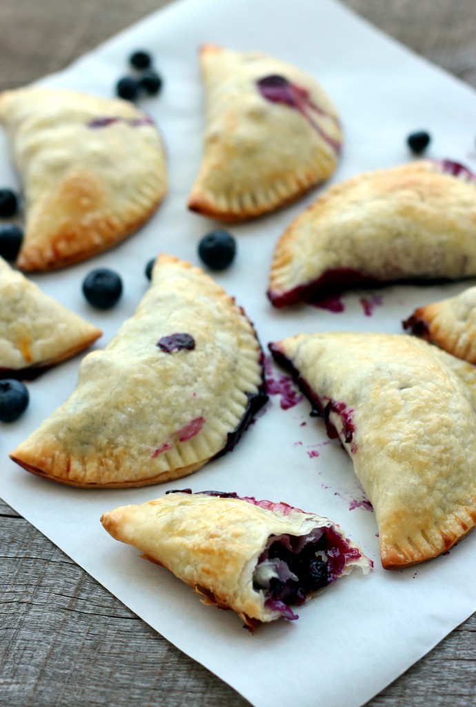 Easy blueberry hand pies recipe
