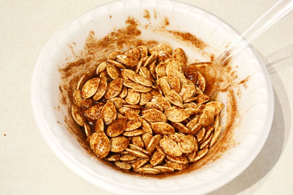 Easy Pumpkin Seed Recipes For Fall Mixture