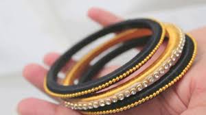 Silk thread bangles