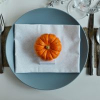 Simple pumpkin decorating for fall top