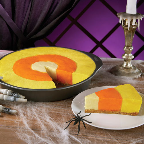 Halloween Treats to Make: Candy Corn Cheesecake