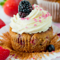Cropped gluten free berry cupcakes wide 5 jpg