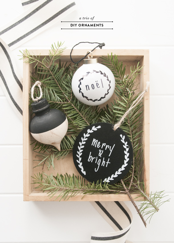Ornament Trio - DIY Christmas Crafts 
