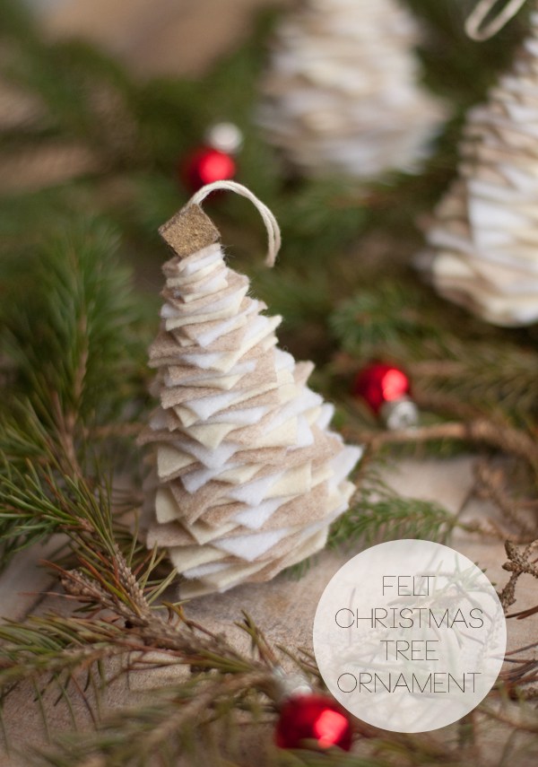 Felt Christmas Tree Ornaments - Fun Family Craft