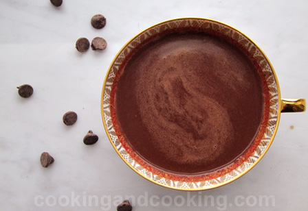 Spicy hot chocolate recipe