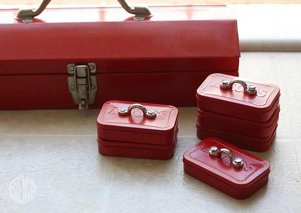 Altoid tin mini toolbox cool christmas gifts for dad