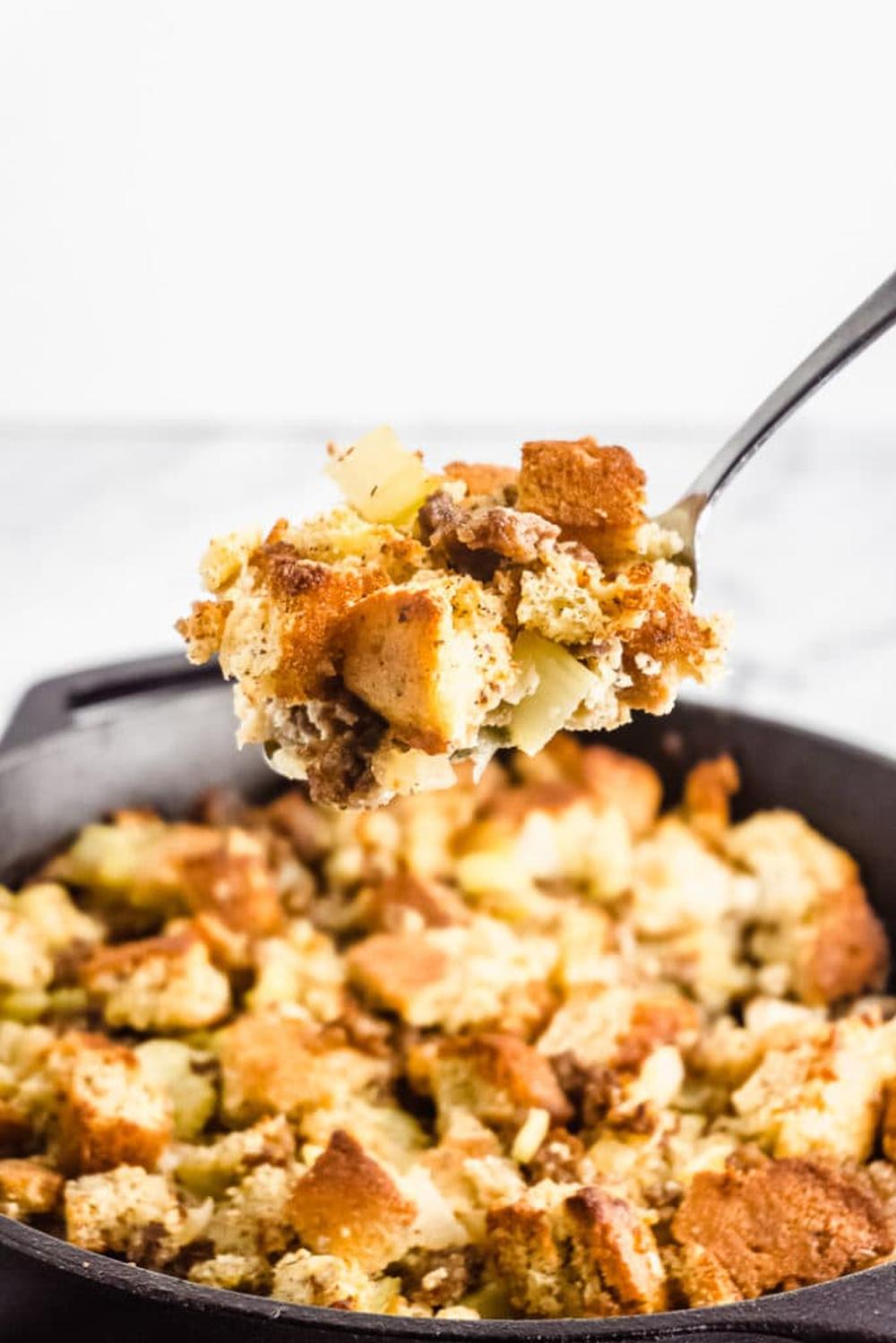 Best thanksgiving side dishes keto cornbread stuffing with sausage