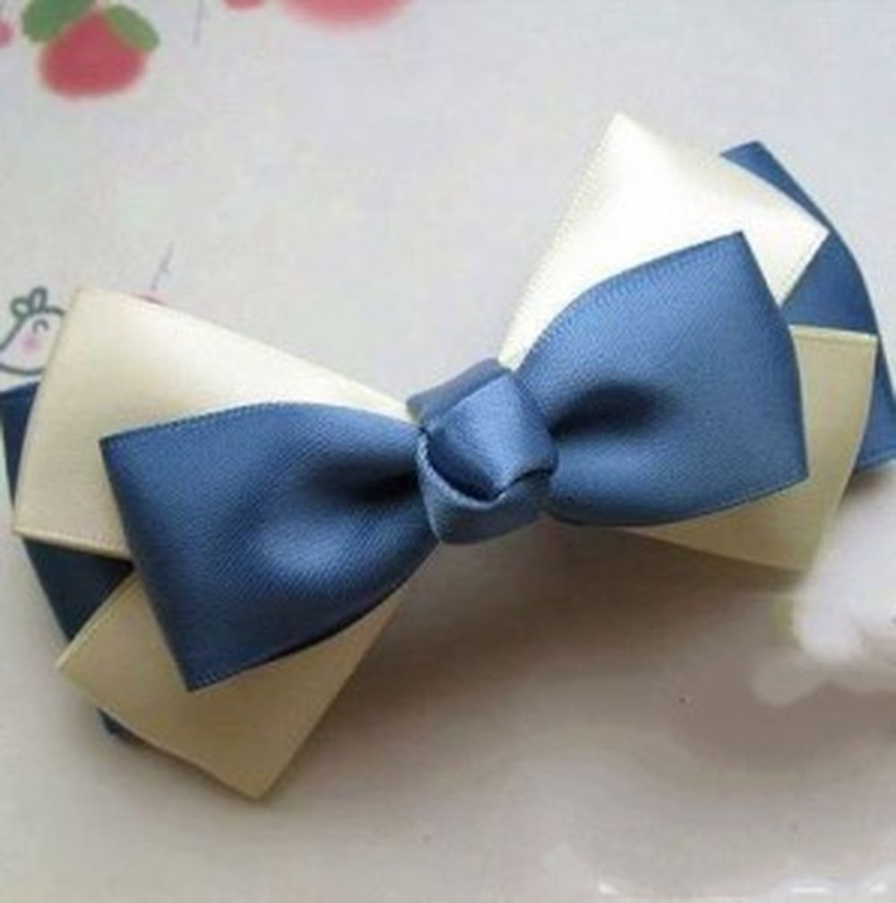Christmas bow designs triple layered bow