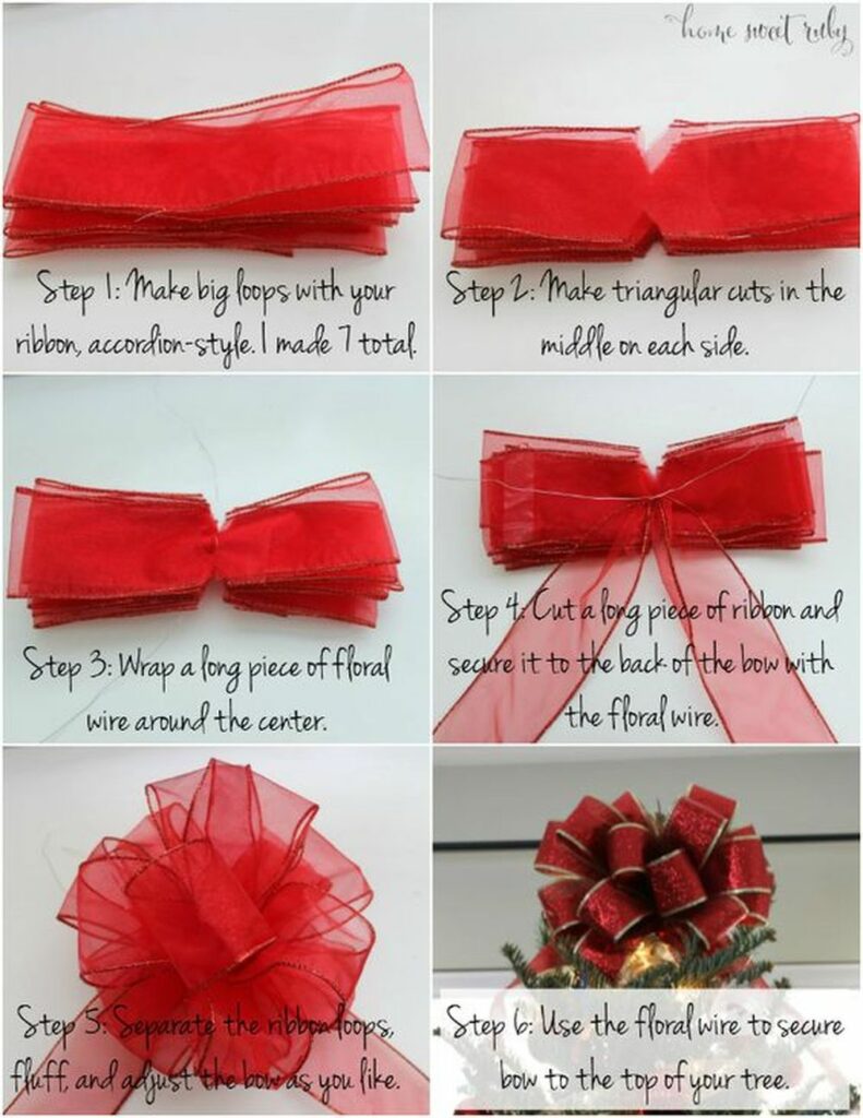 25 DIY Christmas Bows You'll Absolutely Love