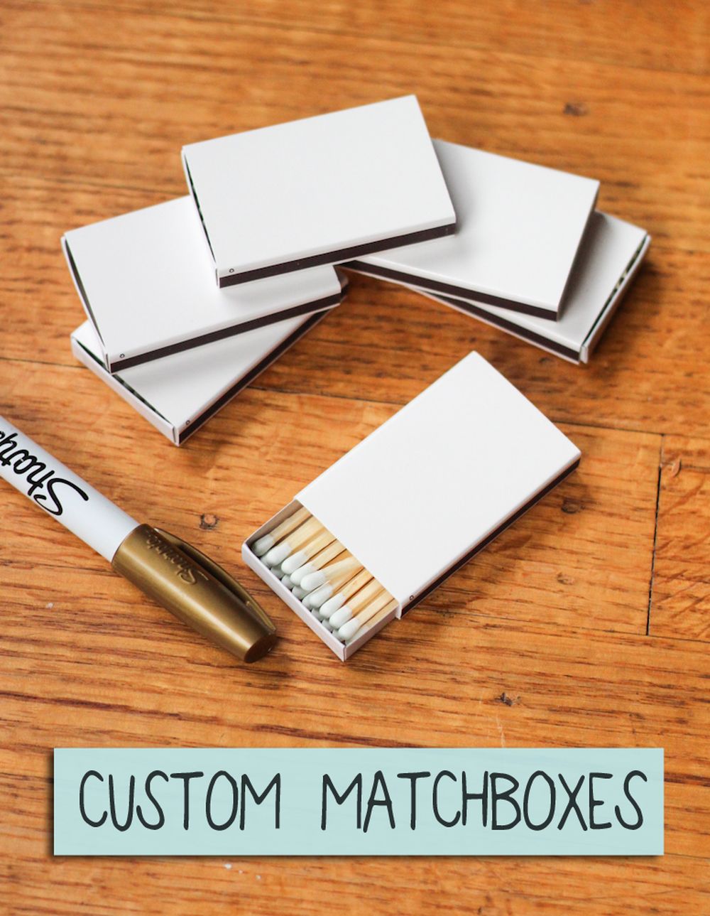 Custom matchboxes diy gifts for dad