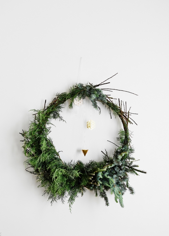 Full Green Wreath - Christmas Wedding Decorations