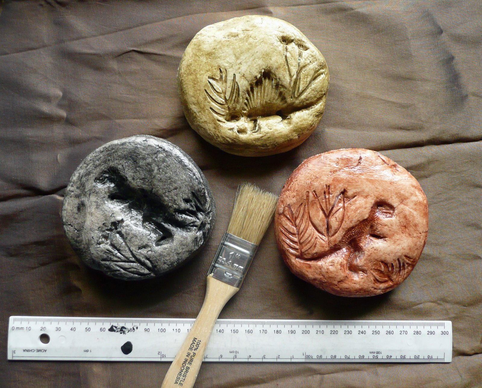 Diy clay fossil casts