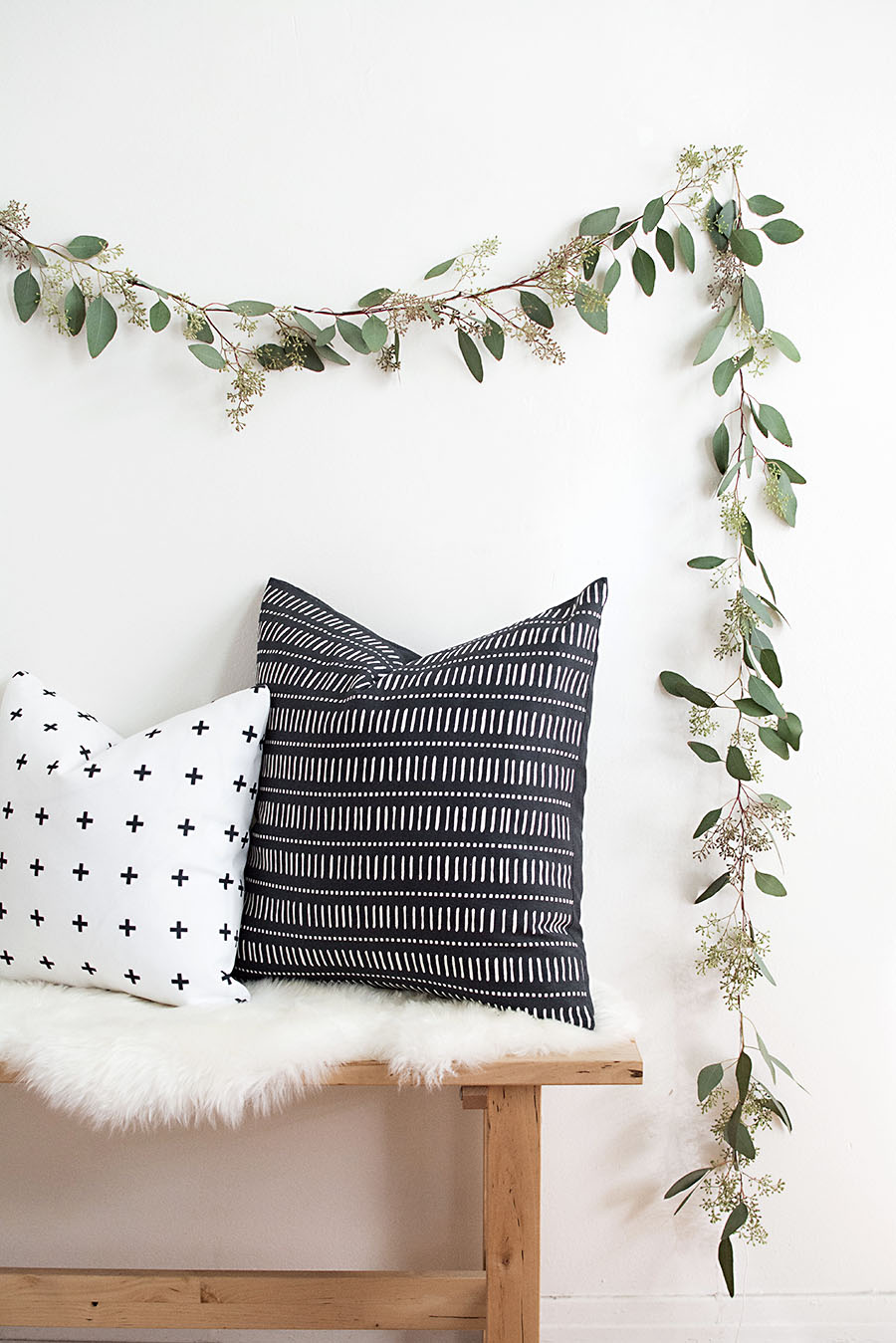 Eucalyptus Garland - Christmas Themed Wedding