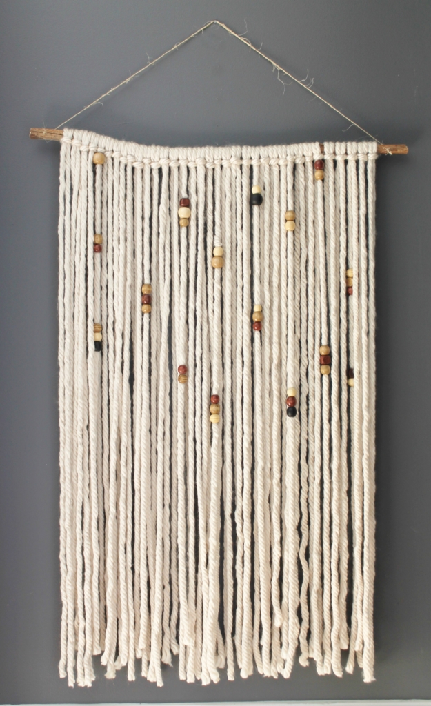 Diy macrame textile art