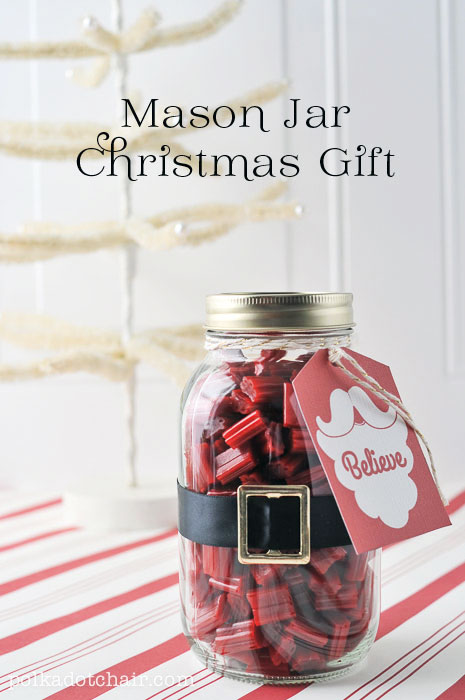 Mason Jar Candies - DIY Christmas Gift Idea