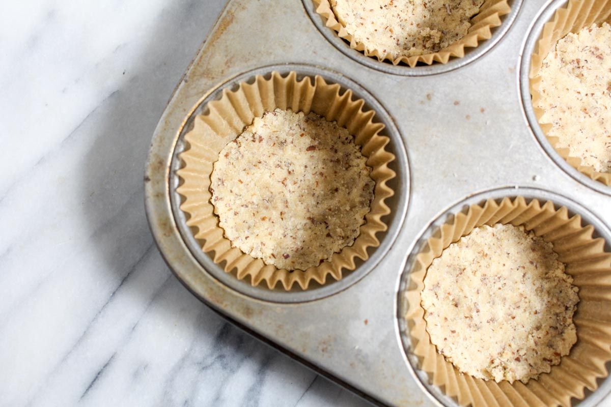 Mini pumpkin pies coconut oil