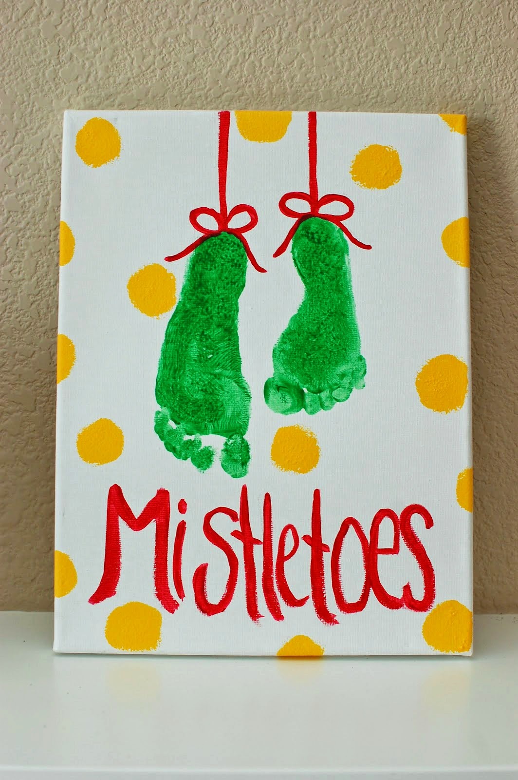 Mistletoes canvas