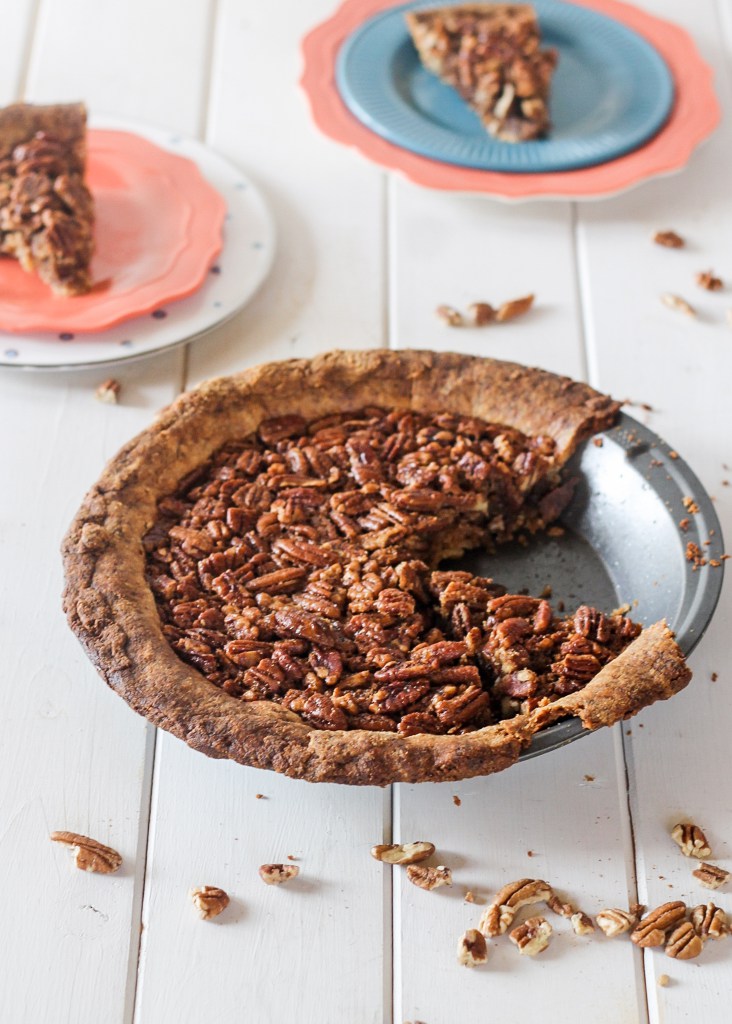 Paleo Pecan Pie - Thanksgiving Dessert Idea