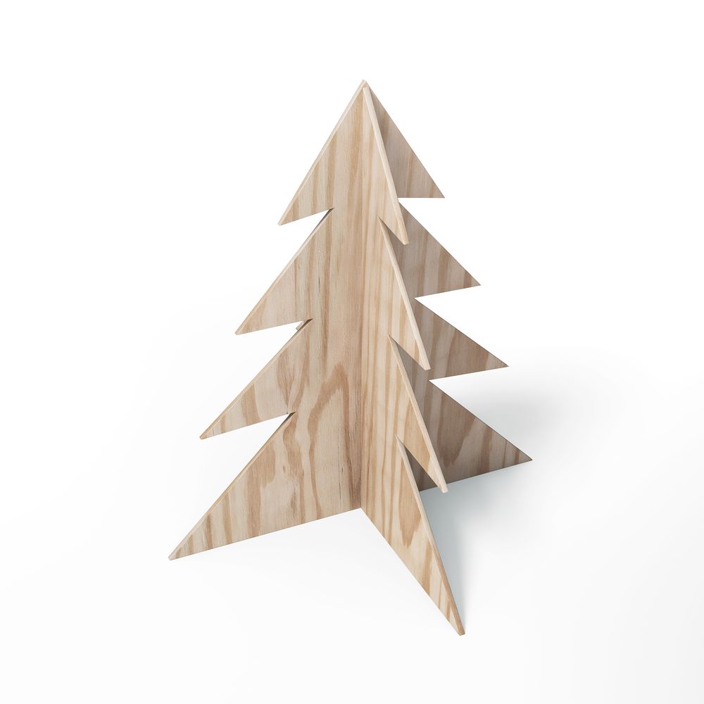 Plywood christmas tree christmas tree ideas