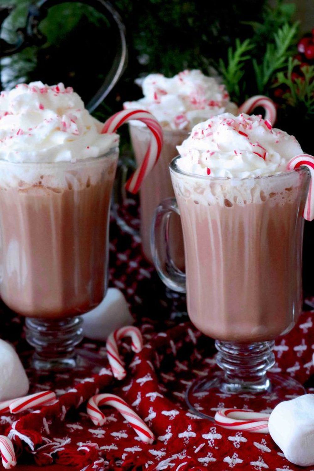 Spiked hot chocolate thanksgiving desserts 