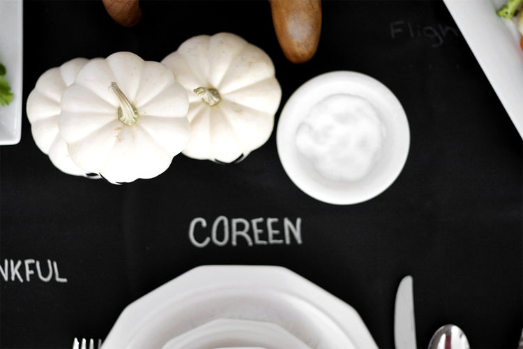 Thanksgiving place setting ideas