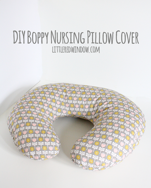 Boppy nursing cover sewing tutorial