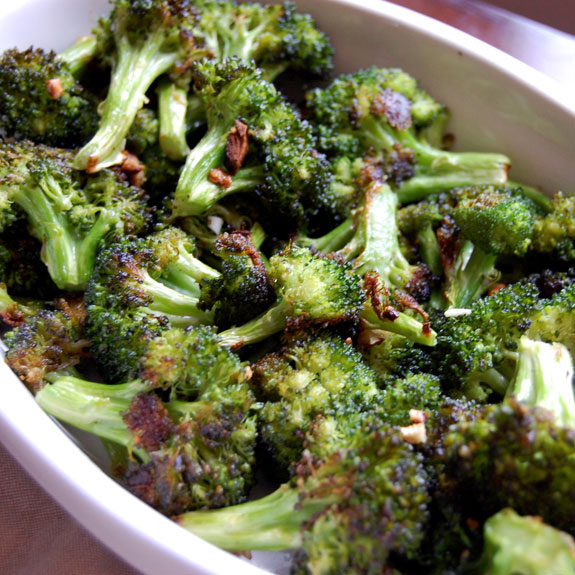 Garlic roasted broccoli
