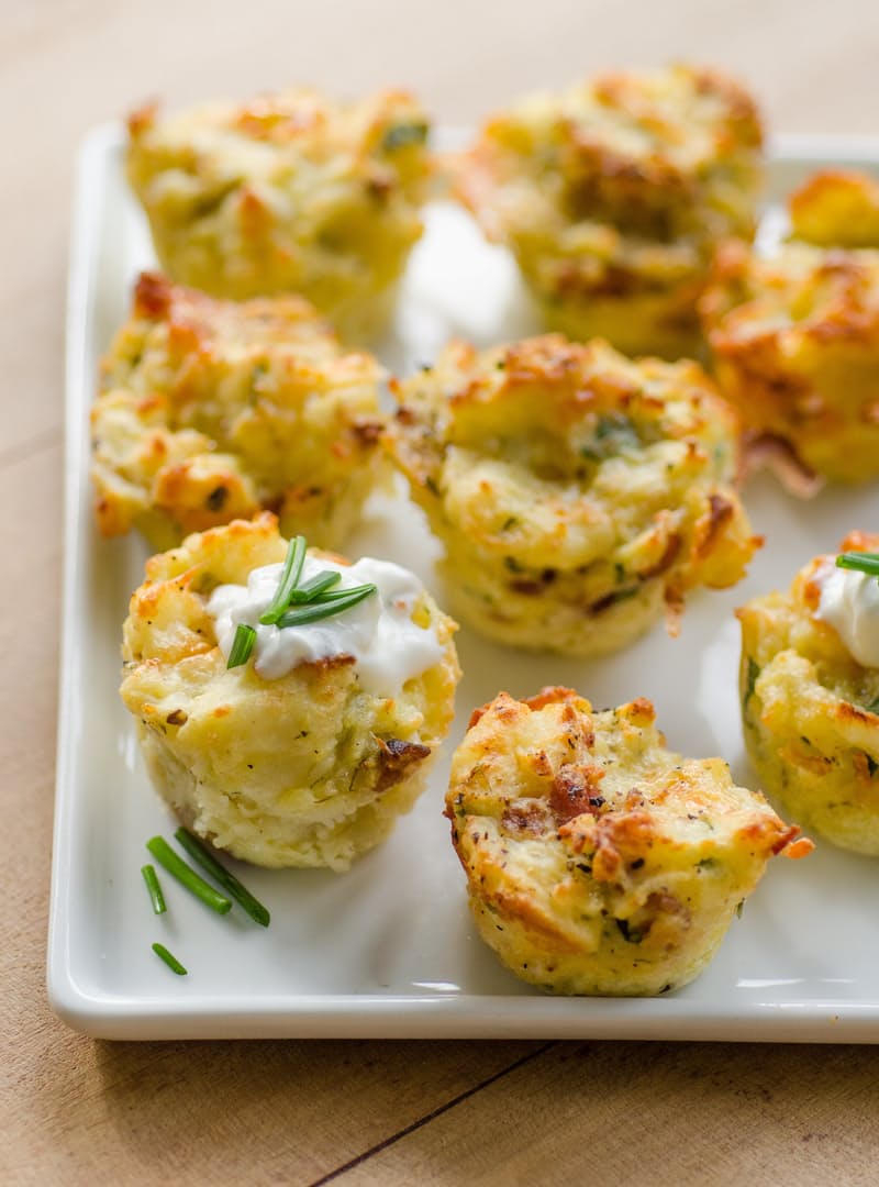 Cheesy Mashed Potato Puffs - Best Thanksgiving Appetizers