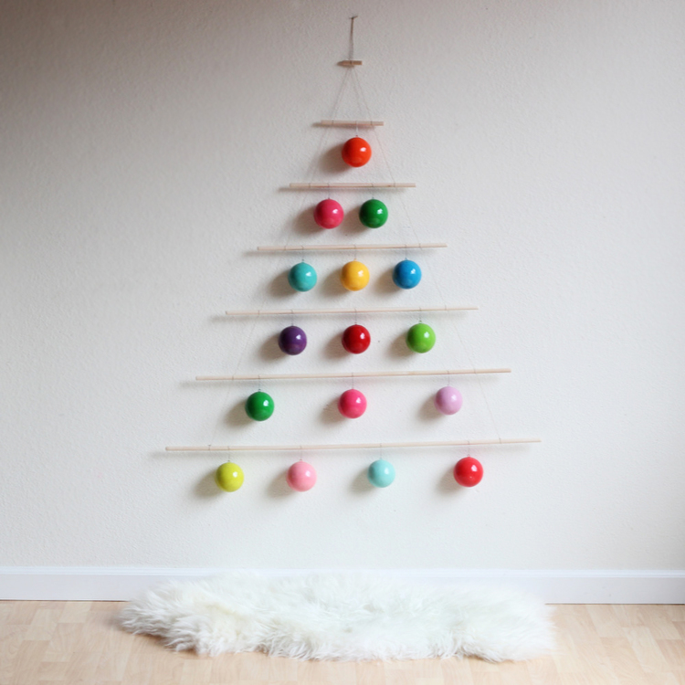Wall Hanging Modern Christmas Tree