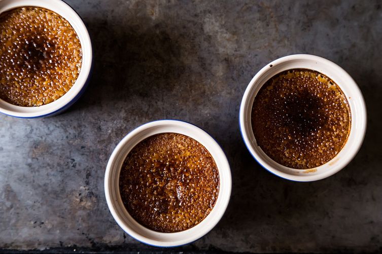 Salted Pumpkin Creme Brûlée - Thanksgiving Dessert Recipe