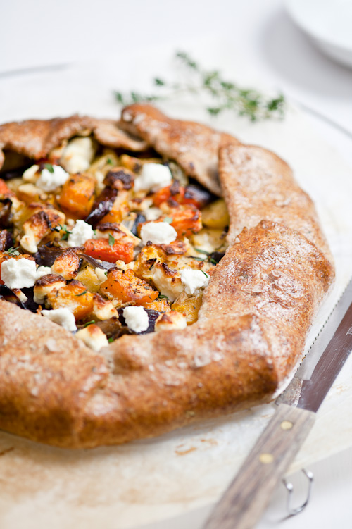 Roasted Vegetable Galette - Most Popular Thanksgiving Side Dishes