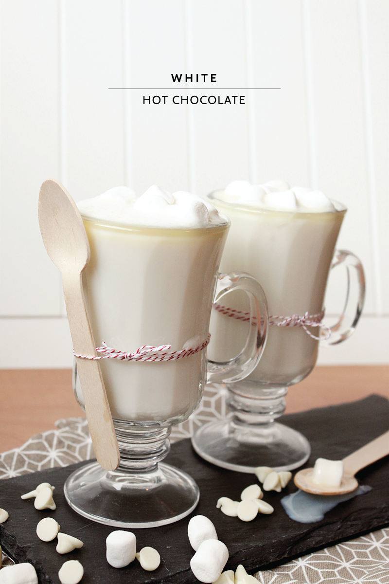 White hot chocolate recipe