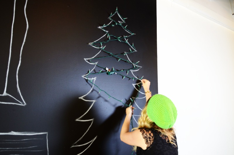 Chalkboard Modern Christmas Tree
