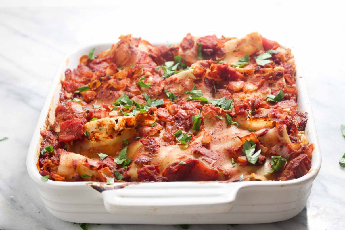 healthy homemade lasagna recipe